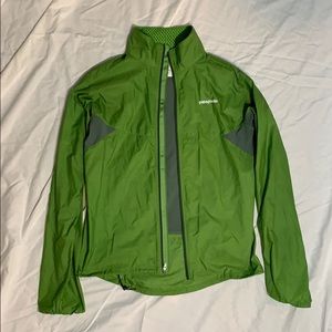 Green Patagonia Running/Cycling Jacket